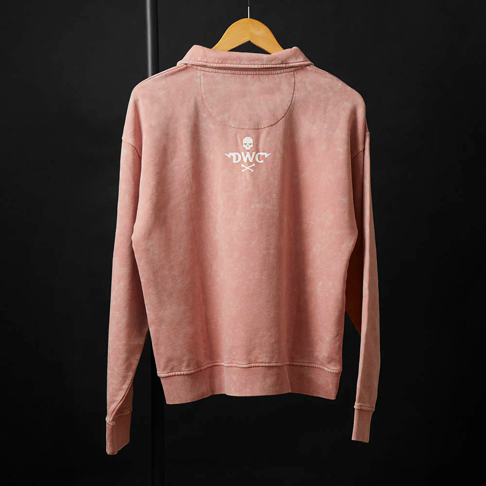 Pink Haze Cropped Half Zip - Image 2